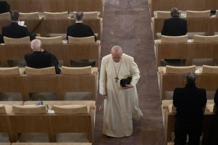 POPE LENT RETREAT