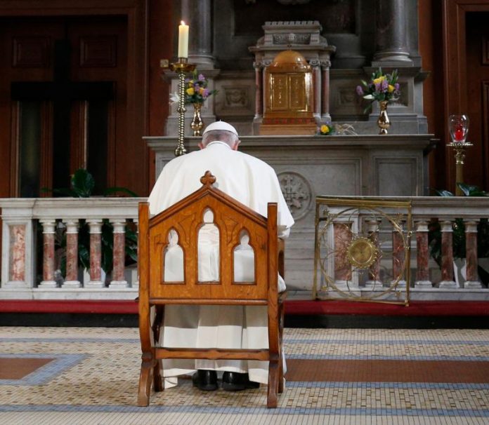 POPE FRANCIS PRAY IRELAND ABUSE