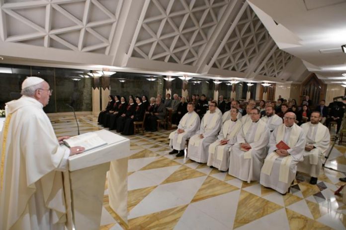 POPE MORNING MASS