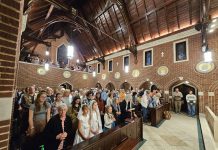 Faithful Gather for Annual Saint Therese of Lisieux Novena