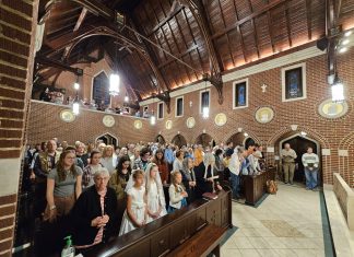 Faithful Gather for Annual Saint Therese of Lisieux Novena